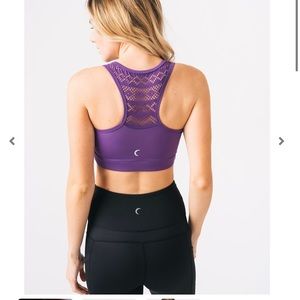 *NWT* Zyia Active Purple Bomber Bra RC